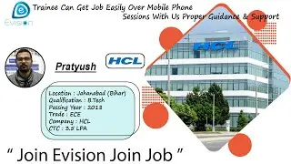 Pratyush | Jahanabad |Salary 3.5 LPA |Got Selected in HCL Technology as an Associate System Engineer