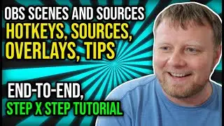 Live - OBS Scenes and Sources with Hot Keys