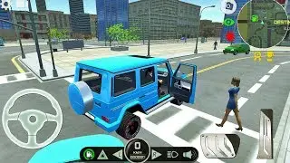 Offroad G Class 2018 - Fun Blue SUV Game - Android gameplay walkthrough HD