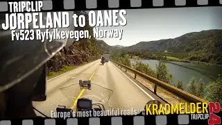 J&oslash;rpeland to Oanes ☆ Europe's most beautiful roads by motorcycle ▲ #Tripclip 1