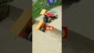 diy mini tractor construction machine | tractor wala video | #shorts #youtubeshorts #shortsfeed