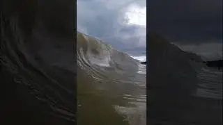 Pure Glass In The #shorebreak // Southbourne #bournemouth UK. Edit in comments // #surfing #waves