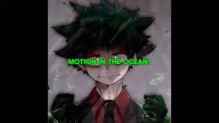 Motion in the ocean! (Villain Deku X Scarlet Version!) #mhaoc #myheroacademiaoc #villaindeku #myau