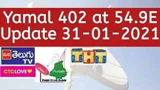 Yamal 402 at 54.9&deg;E| Yamal 54.9E Channel list 2021| Yamal 54.9E Latest Update 31-01-2021