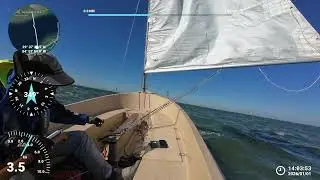 Heavy Turbulence Near Government Cut | St. George Island Sailing
