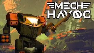 I Am Super Hyped About This Explosive Mechwarrior-Style Sim - Mech Havoc