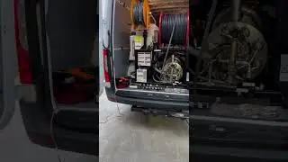 Harben 4018 VanPack Sewer Jetter #plumbingtime #levelup #hydrojetting #draincleaning #stl #workvan