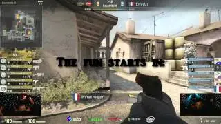 EnVyUs vs TSM -Highlight: Happy -5kDeagle Ace | CS:GO