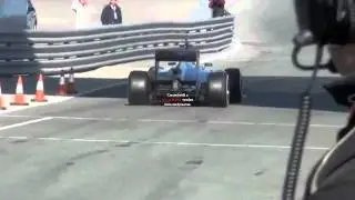 Lewis Hamilton Testing The MP4-27 Jerez