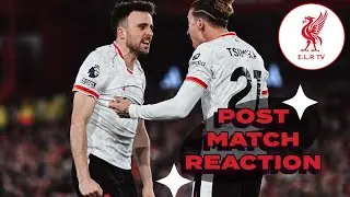 Jota EQUALISES with first touch off the bench! BEST USE OF SUBS EVER? Notts Forest 1-1 Liverpool