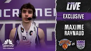 Maxime Raynaud jokes his parents could be Kings' lucky charm during win streak | NBC Sports CA