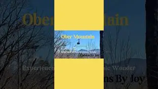 Ober Mountain Aerial Tram View At Bear Corner Chalet Gatlinburg TN Short #short #travel #gatlinburg