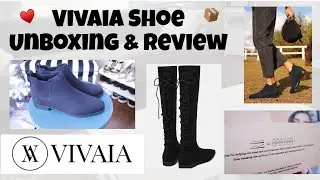 Vivaia Shoe Unboxing & Review | Fall/Winter Collection