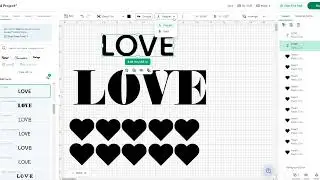 Cricut Design Space tip for additional font options including bold and italicized fonts