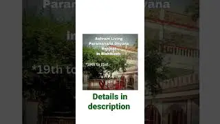 Ashram life Yoga retreat | Like & comment for details