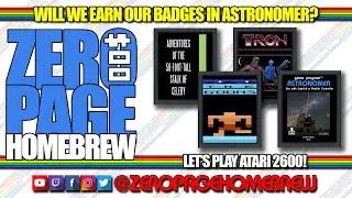 Adventures of... Celery, The Goons, Tron (Arcade Port), Astronomer: Atari 2600 Homebrew