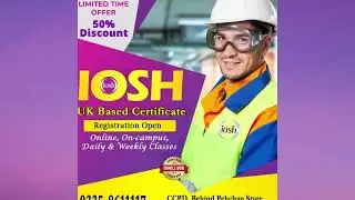 Safety Training Courses| NEBOSH|OSHA| HSE| IOSH |@ccpdeducation #shorts #course #coursesinsialkot.