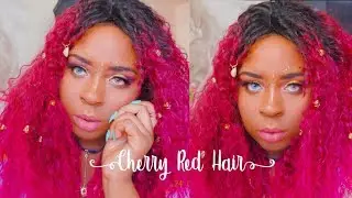 All About My Cherry Red Hair -Wigo Collection Kantu Op Fuschia