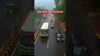 Some relief from heatwaves in patna, bihar #baarish #heatwaves #shuhanamausamstatus #rain #patna