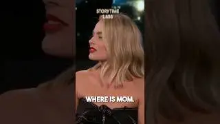Margot Robbie's mom was almost EATEN by a snake #shorts #youtubeshorts #margotrobbie #snake #mom