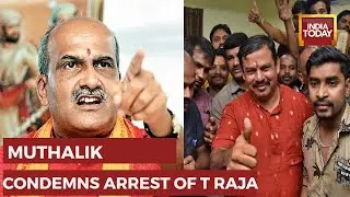 Sri Ram Sene Chief Supports 'Hate Monger' Neta, Muthalik Condemns Arrest Of Suspended MLA T Raja