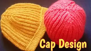 Cap Design /Readymade Look Beautiful Cap /Ladies, Gents, Baby Cap Step By Step