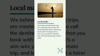 TravelLocal for customers  #travel  #travellocal