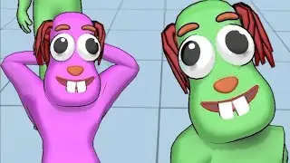 Annoying Uncle panch game -  All Levels Gameplay 1 - 87