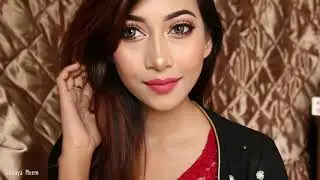 Sumayaa meem (Orange___Rose_Gold_Spring_Makeup_Tutorial_ll_Elysium_Brushes