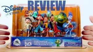 Обзор набора фигурок Disney Pixar Luca Toys 2021 года от Disney Store Deluxe &mdash; ShopDisney