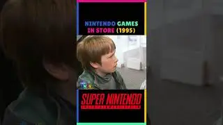 Nintendo Games In Store Back In 1995.