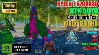Ark Survival Ascended RTX 5070 1080p FULL HD BENCHMARK TEST #arksurvivalascended  #rtx5070