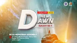 Youth Sunday|RCCG Hephzibah Assembly|New Dawn|Sunday|January 18 2026
