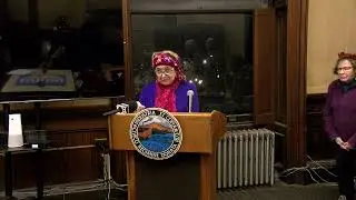 Celebrating Hanukkah with the Menorah Lighting at Holyoke City Hall