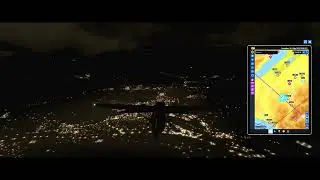 Night Landing in the Alps (LSGK) - MSFS2024