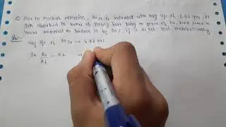 Jee , chemical kinetics , most common asked first order reaction question full explaination ..😄