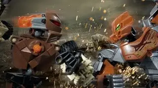 BIONICLE Battle: Pohatu G1 vs Pohatu G2