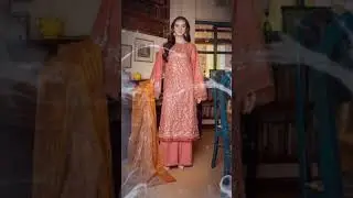 Bella Breez by gulljee front heavy  embroidery work