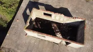 DJi Mini 2 exploring hotel ruin near Kusadasi