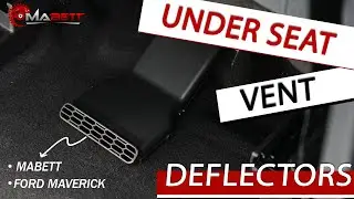 Mabett Under Seat Vent Deflectors for Ford Maverick#caraccessories #fordmaverick #mavericktruck