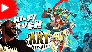 JOY Of Hi-Fi Rush Art In 5 Mins