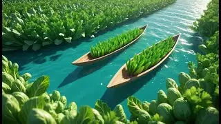 Row Row Through the Vegetable Sea with Carrot Captain | Fun Boat Adventure Song for Kids | Sing