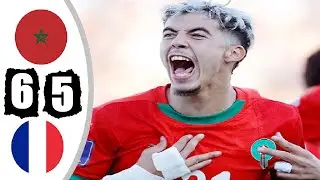 Morocco vs France U20 6-5 Highlights & All Goals - World Cup U20 - 2025