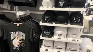 Спортивный магазин Oakland Raiders в Mandalay Bay. Часть 2. #focusboypromotions #oaklandraidersstore