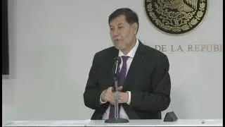 Conferencia de prensa del presidente de la Mesa Directiva, Gerardo Fernández Noroña