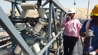 Pipe Conveyor Belt Laying & jointing work