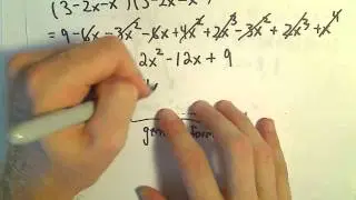 Volumes Using Cross Sectional Slices, Ex 1