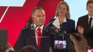 Nawrocki remains confident of win even as exit poll suggest Poland election result too close to call
