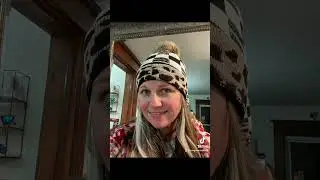 Buffalo Plaid & Animal Print Poof Hat