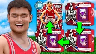 Открываю 3 коробки All-Star HOF и получаю рейтинг 100! Яо Мин! 📦😱 (Реакция)